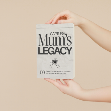 PREORDER: Capturing Mum's Legacy Book