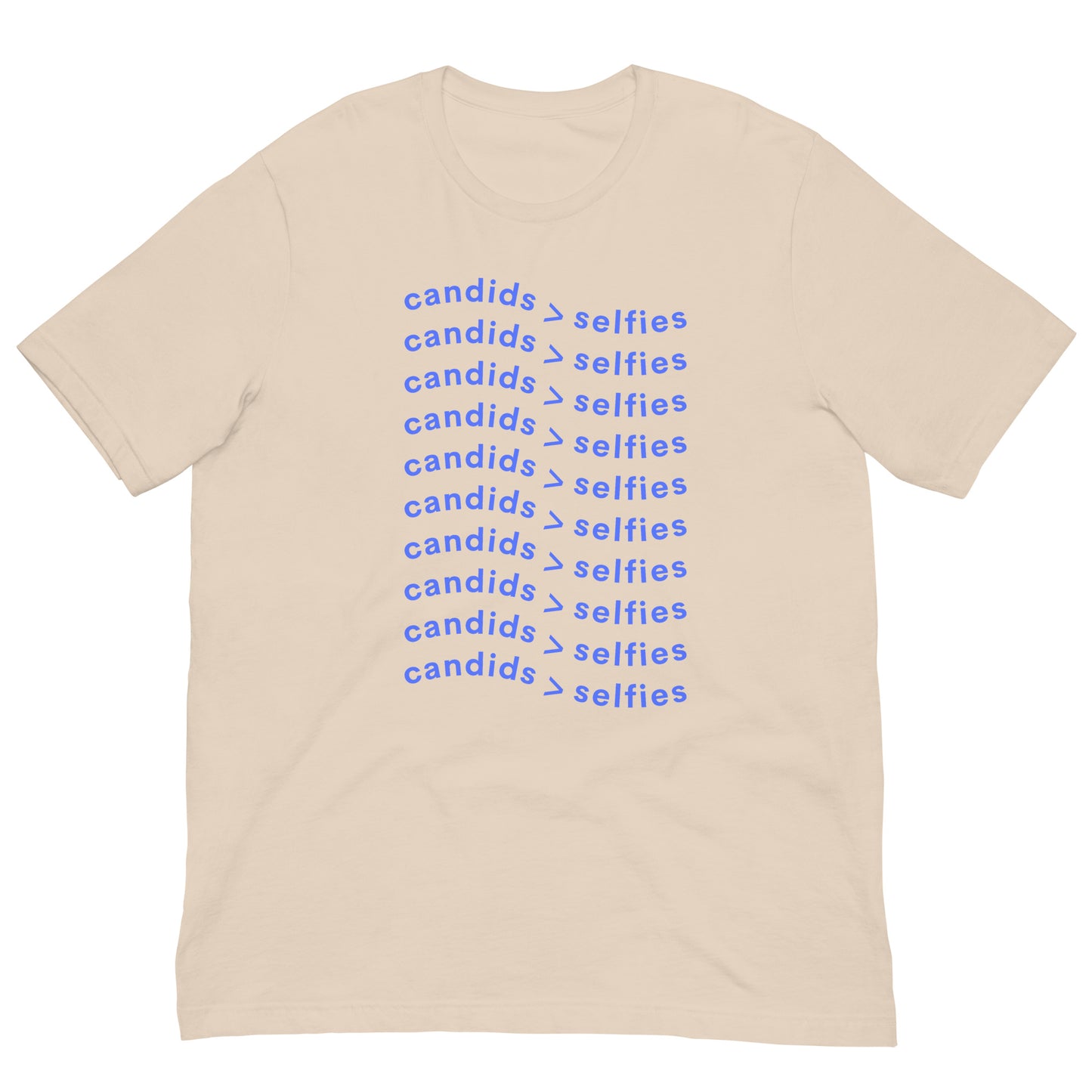 Candids > Selfie (Unisex t-shirt)